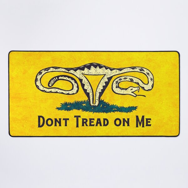 Item preview, Don't Tread On Me - Pro-Choice Women's Rights Flag designed and sold by thaneydesign.