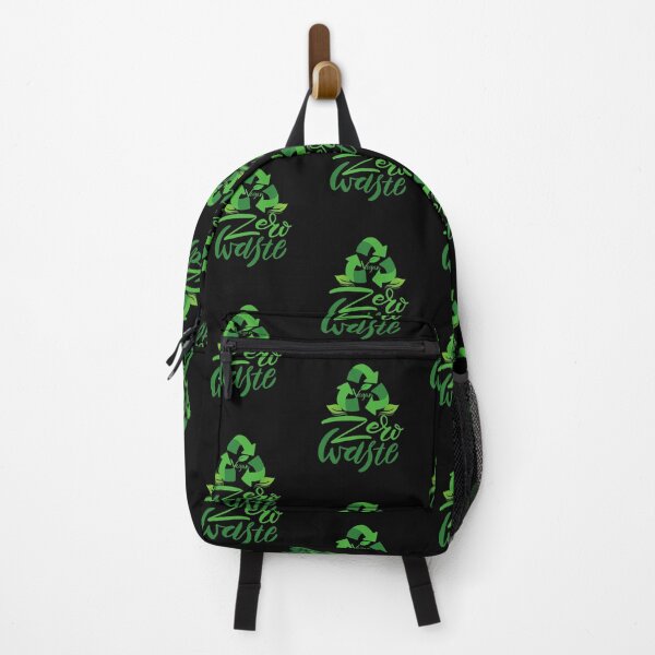 Item preview, Vegan Zero Waste - Green Typography designed and sold by SBWorld.