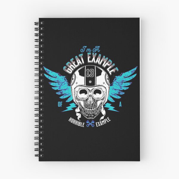 Item preview, Great example of a Horrible Example funny skull  designed and sold by Kashear.