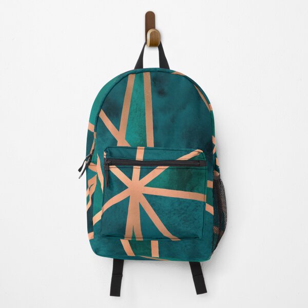 Item preview, Copper and Emerald Geometric Design designed and sold by Blue-Banana.