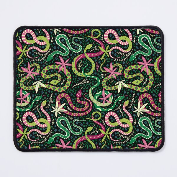 Item preview, Snake tropical pattern designed and sold by Yuliia Bahniuk.