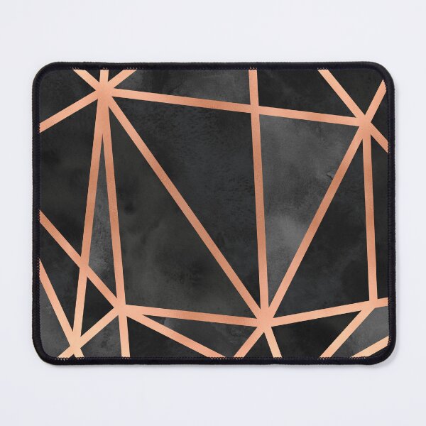 Item preview, Black and Copper Geo designed and sold by Blue-Banana.