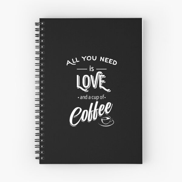 Artikelvorschau, Alles, was Sie brauchen, ist Liebe und eine Tasse Kaffee, Vintage-Typografiedruck mit Zitat. entworfen und verkauft von Gomolach.