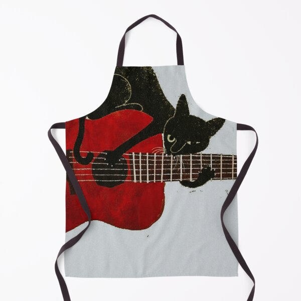 Item preview, Kitty Playing Guitar / Cat Music designed and sold by apopofbeauty.