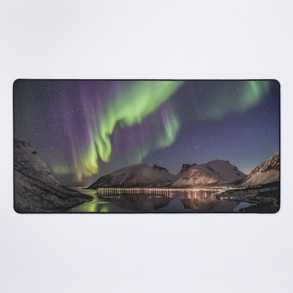 Item preview, green and purple northern lights mixed with the sea and the stars designed and sold by ImRotem.