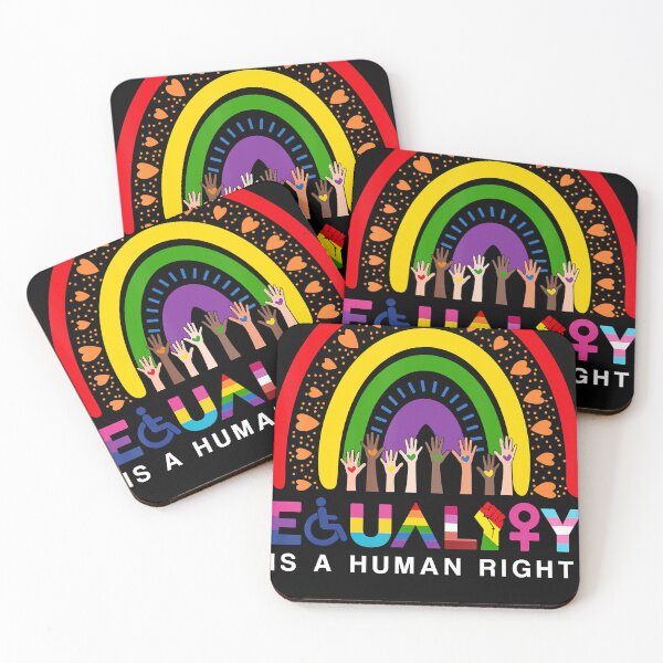 Item preview, Equality Is A Human Right LGBT Disabled People Rainbow  designed and sold by JohnRobertson47.