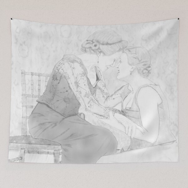 Item preview, Lyubov Andreievna Ranevskaya and Anya - The Cherry Orchard designed and sold by kate04us.