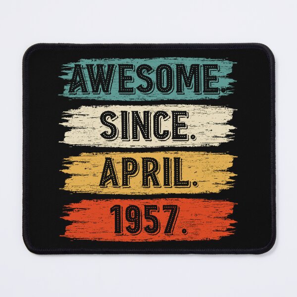 Item preview, 65 Years Old Gifts Awesome Since April 1957 65th Birthday designed and sold by MoHaCo.