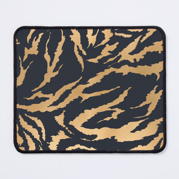 Item preview, Tiger Fur Pattern (Navy & Gold) designed and sold by Blue-Banana.