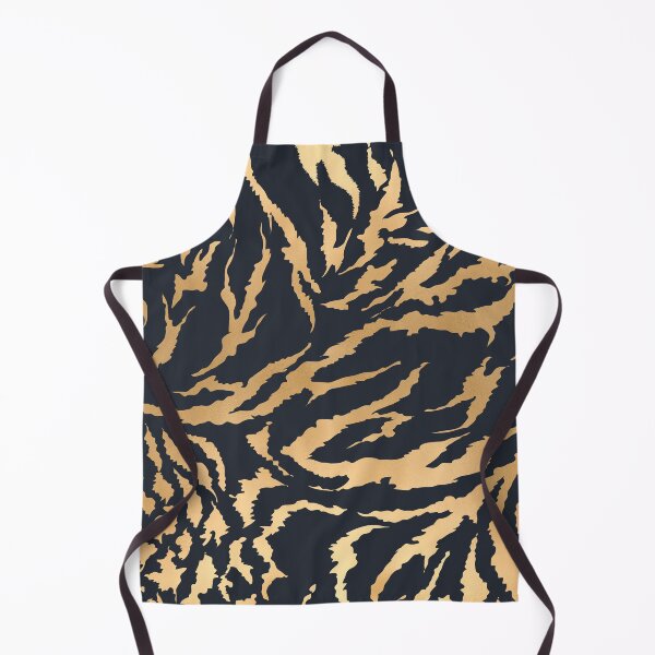 Item preview, Tiger Fur Pattern (Navy & Gold) designed and sold by Blue-Banana.
