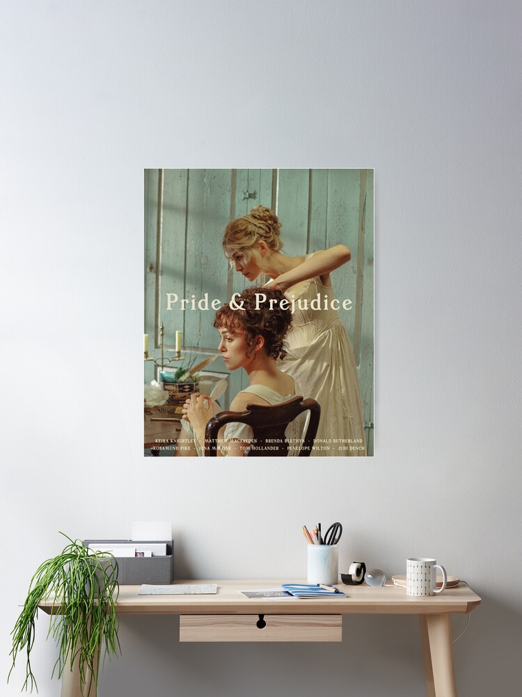 Thumbnail 1 of 3, Poster, Pride & Prejudice Movie Poster designed and sold by danielalorenzo.