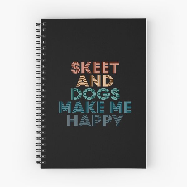 Item preview, Skeet And Dogs Make Me Happy- Gift for Skeet & Dogs Fans designed and sold by kindxinn.