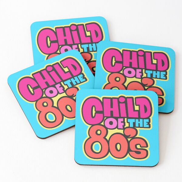 Item preview, Child of the 80`s, neon color pop era, nostalgia designed and sold by Boogosh.