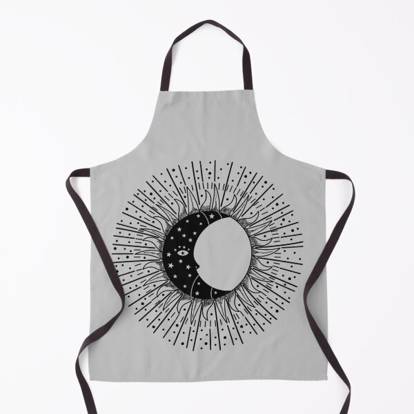 Item preview, Sun, moon, stars, symbol, astronomy, black designed and sold by CreaVisArt.