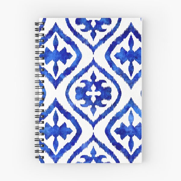 Item preview, Blue Ethnic Ikat Pattern designed and sold by Octavia Soldani.