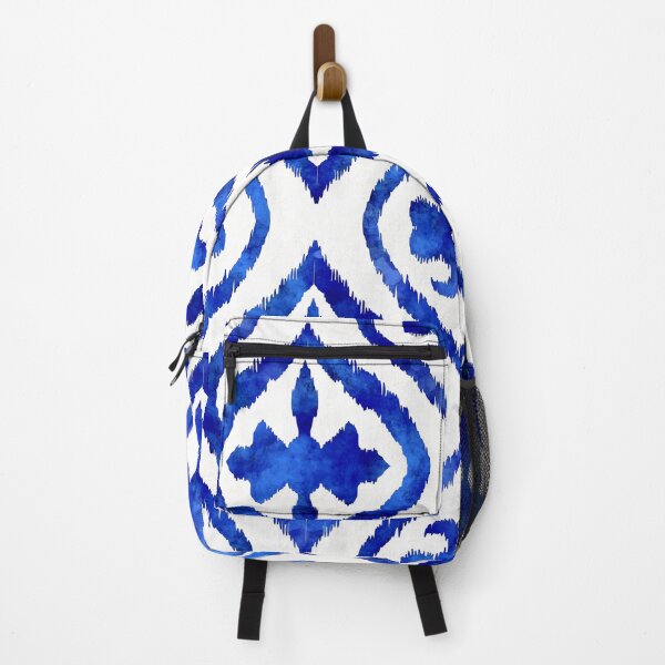 Item preview, Blue Ethnic Ikat Pattern designed and sold by Octavia Soldani.