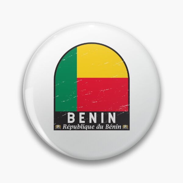 Item preview, Benin Flag Emblem Distressed Vintage designed and sold by KrisSidDesigns.