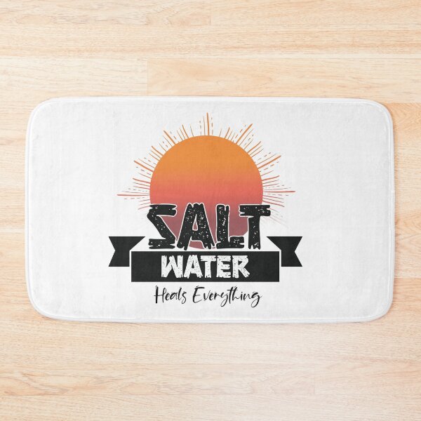 Item preview, Salt Water Heals Everything - summer vacation 2022 gift & summer gift ideas designed and sold by Desibeau.