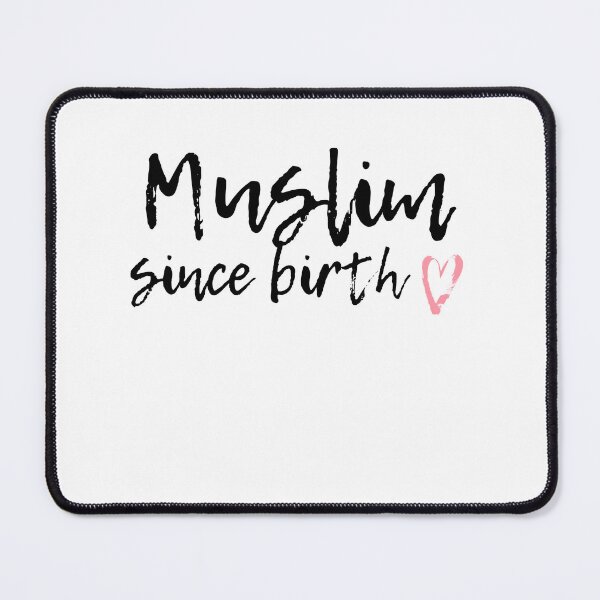 Item preview, Muslim Since Birth Islamic Arabic Eid Ramadan Gift designed and sold by WahiAlham.