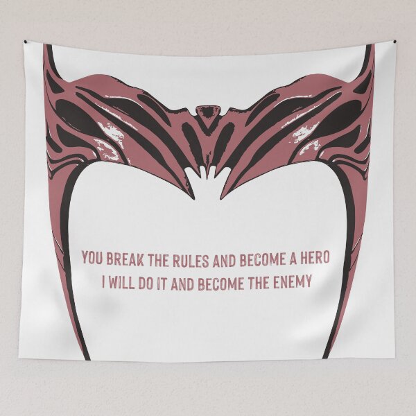 Item preview, You Break The Rules And Become A Hero I Will Do It And Become The Enemy Scarlet Witch Quote  designed and sold by supnups.
