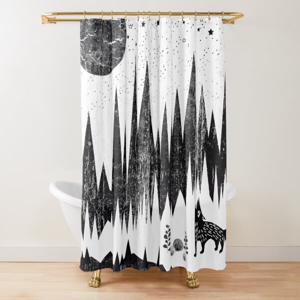 Moonshine Shower Curtain