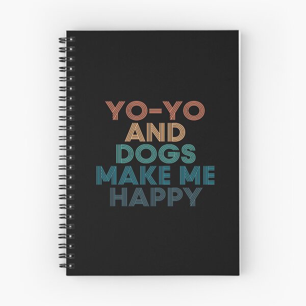 Item preview, Yo-yo And Dogs Make Me Happy- Gift for Yo-yo & Dogs Fans designed and sold by kindxinn.