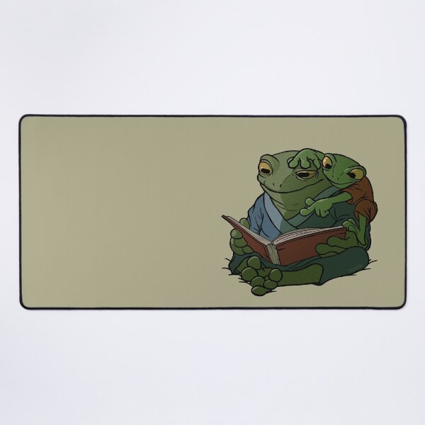 A Frog and His Son Storytime (Alternate) Desk Mat