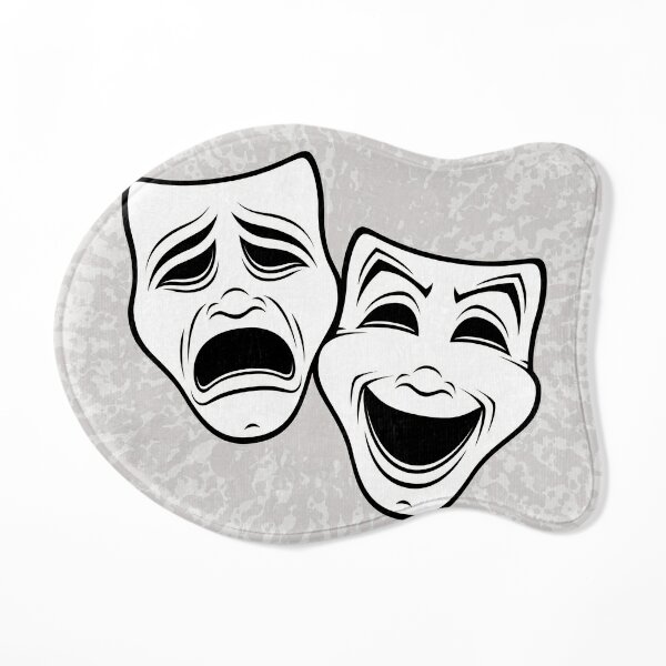 Image result for theatre masks silhouette