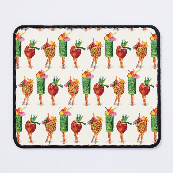Item preview, Tiki Cocktail Pin-Ups designed and sold by Kelly  Gilleran.