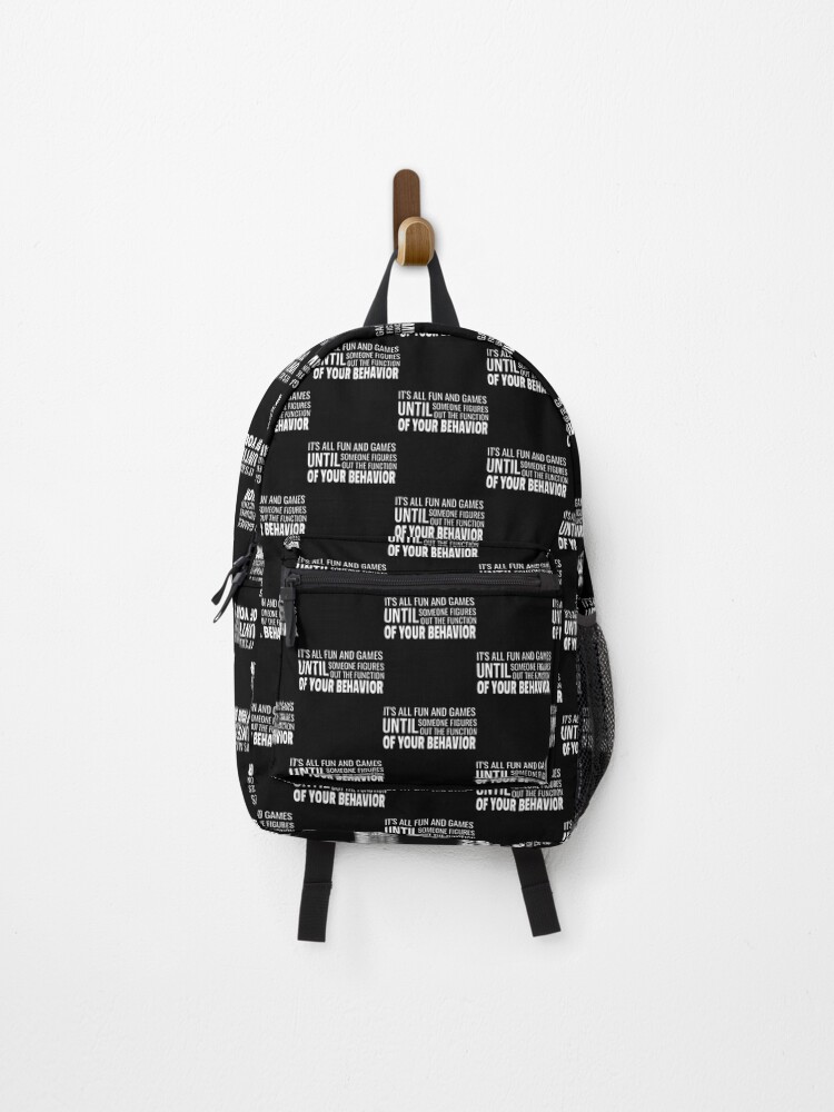 Thumbnail 1 of 3, Backpack, Behavior Function Joke designed and sold by ClubWildStore.