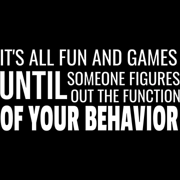 Artwork thumbnail, Behavior Function Joke by ClubWildStore