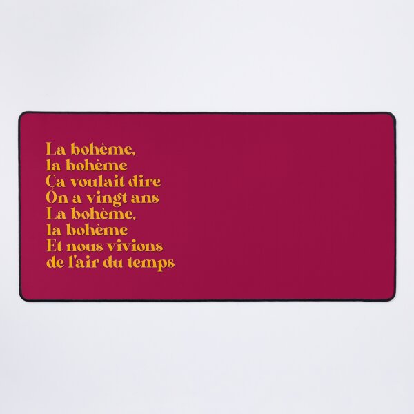 Item preview, La Bohème (orange) designed and sold by didijuca.