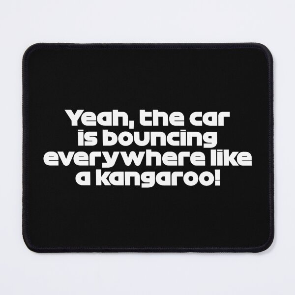 Item preview, GAS. The Car Is Bouncing Everywhere Like a Kangaroo! - Best Team Radio Miami GP 2022 Season (White/Black BG) designed and sold by FilipeFerreira.