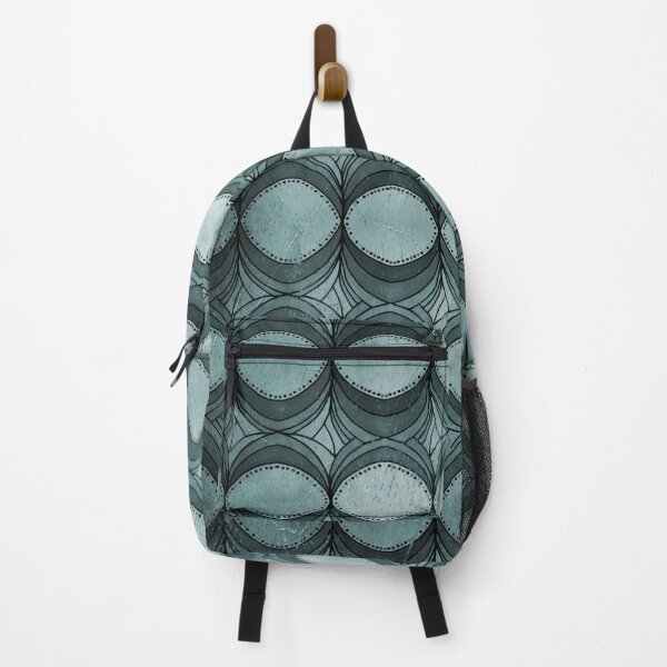 Item preview, Geometrical Pattern in Shades of Blue/gray - Worn Look designed and sold by ckylin.