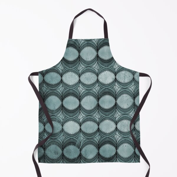 Item preview, Geometrical Pattern in Shades of Blue/gray - Worn Look designed and sold by ckylin.