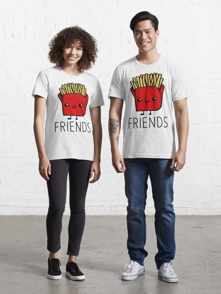 Camiseta «Ropa de los mejores amigos - Las papas fritas» de mousenpepper |  Redbubble