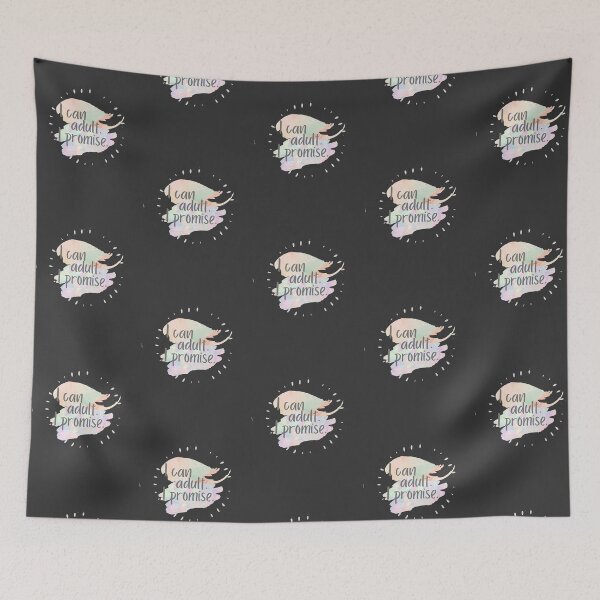 Item preview, I can adult I promise  designed and sold by system51.