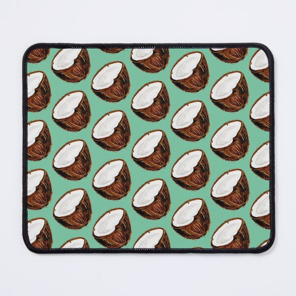 Item preview, Coconut Pattern - Teal designed and sold by Kelly  Gilleran.
