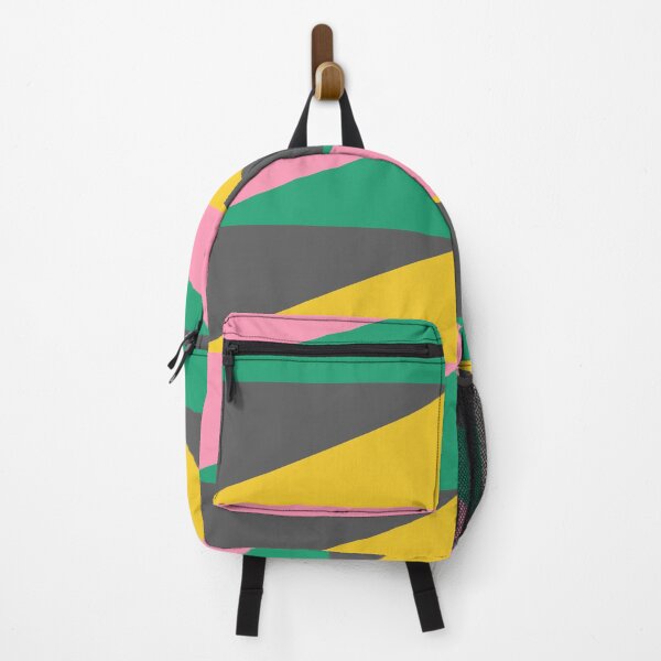 Item preview, Triangles in Pink Green and Yellow designed and sold by JuneJournal.