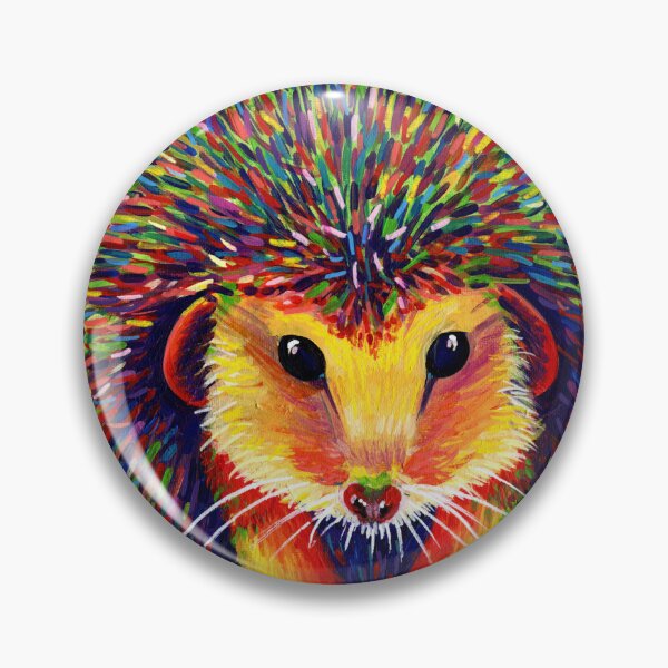 Item preview, Rainbow Hedgehog designed and sold by Tiffany Budd.