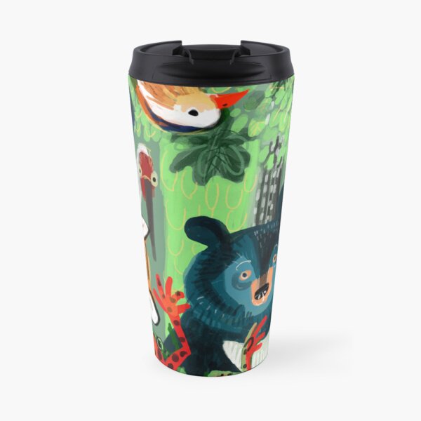 Versión postal de Ussurilandia Taza de viaje