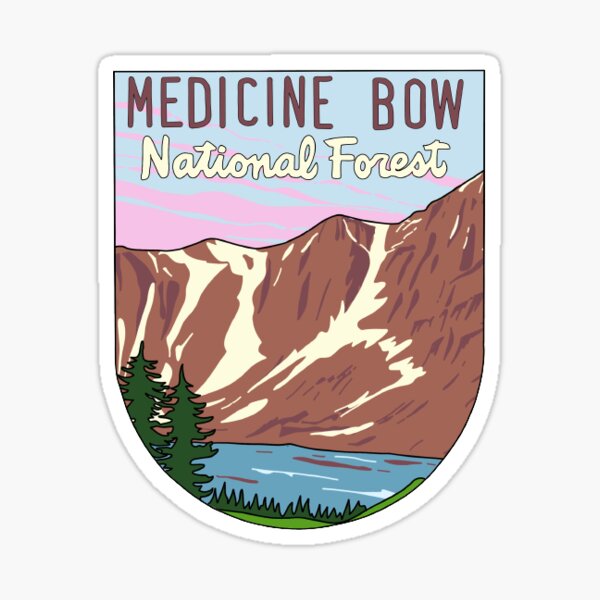 Item preview, Medicine Bow National Forest designed and sold by katietrail.