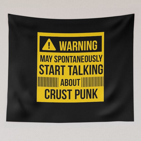 Item preview, warning may spontaneously start talking about crust punk designed and sold by celebteyz.
