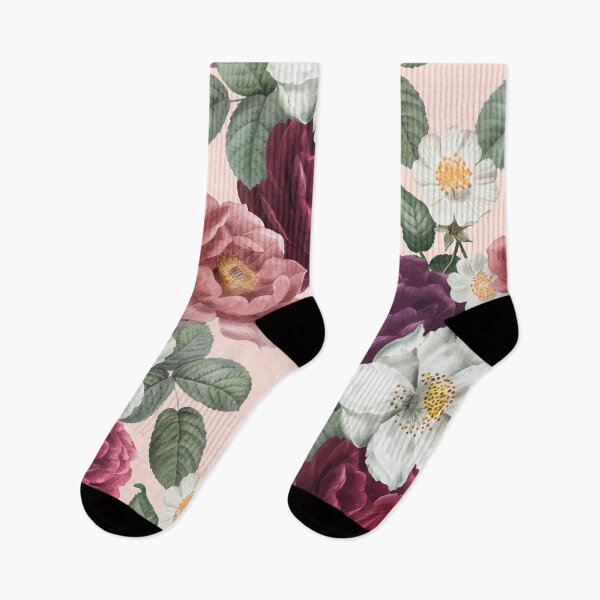 Artikelvorschau, Romantisches Blumenmuster entworfen und verkauft von OtterFactory.