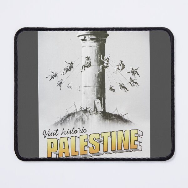 Item preview, Visit Historic Palestine Banksy - Watchtower Swing Carousel designed and sold by Teecha.