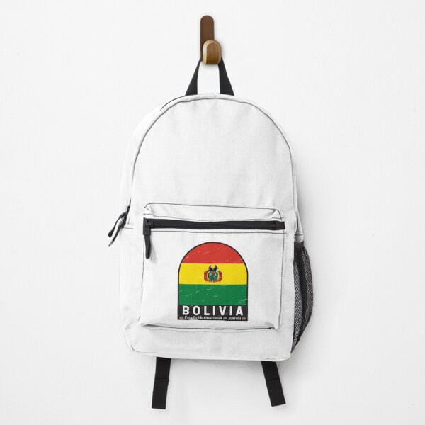 Item preview, Bolivia Flag Emblem Distressed Vintage designed and sold by KrisSidDesigns.