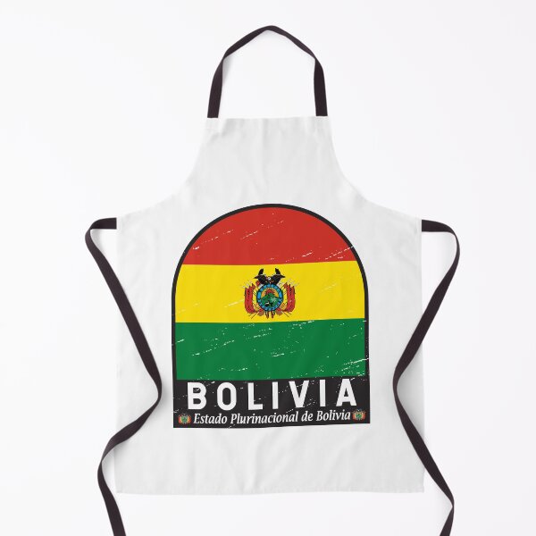 Item preview, Bolivia Flag Emblem Distressed Vintage designed and sold by KrisSidDesigns.