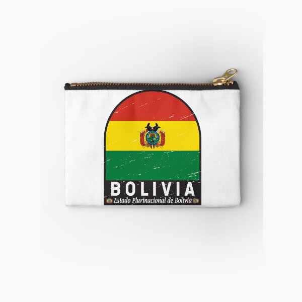 Item preview, Bolivia Flag Emblem Distressed Vintage designed and sold by KrisSidDesigns.