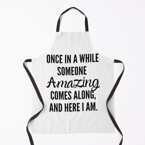 Item preview, Once In A While Someone Amazing Comes Along, Here I Am designed and sold by Pillowaza.