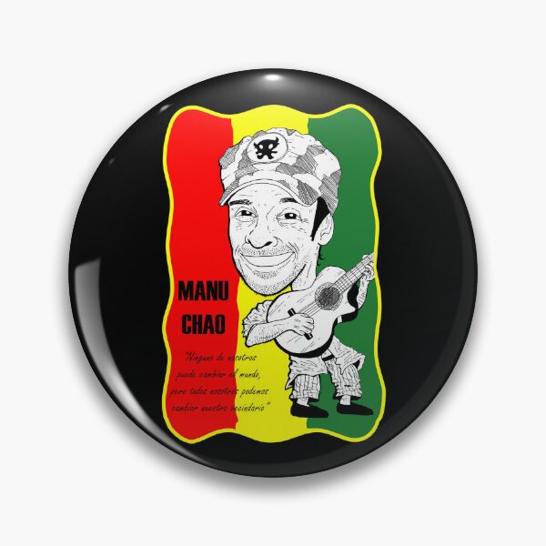 Artikelvorschau, Manu Chao-Illustration entworfen und verkauft von millerida.